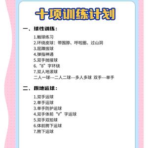 篮球训练方法50集视频讲解大全